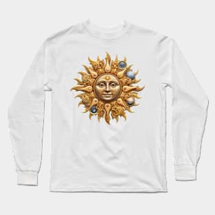 Sun and Moon 02 Long Sleeve T-Shirt